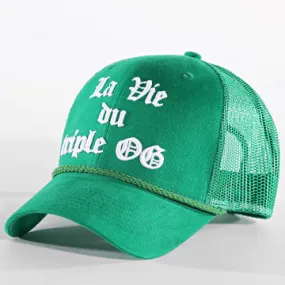 Cappello Trucker Triple OG Verde