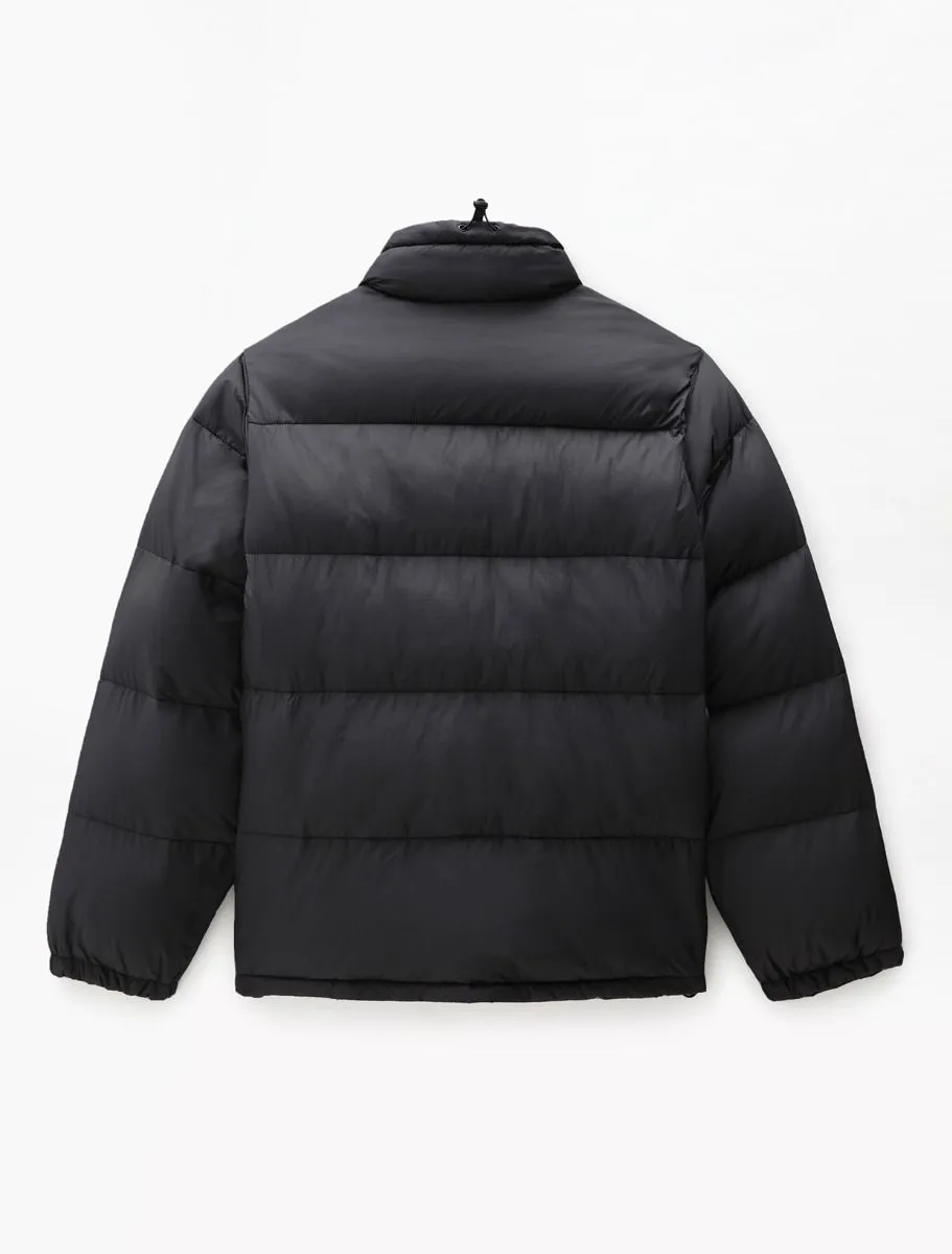 Down jacket with Dickies Logo / Black