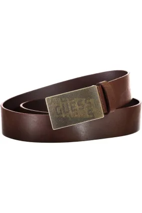 GUESS JEANS CINTURA IN PELLE Uomo