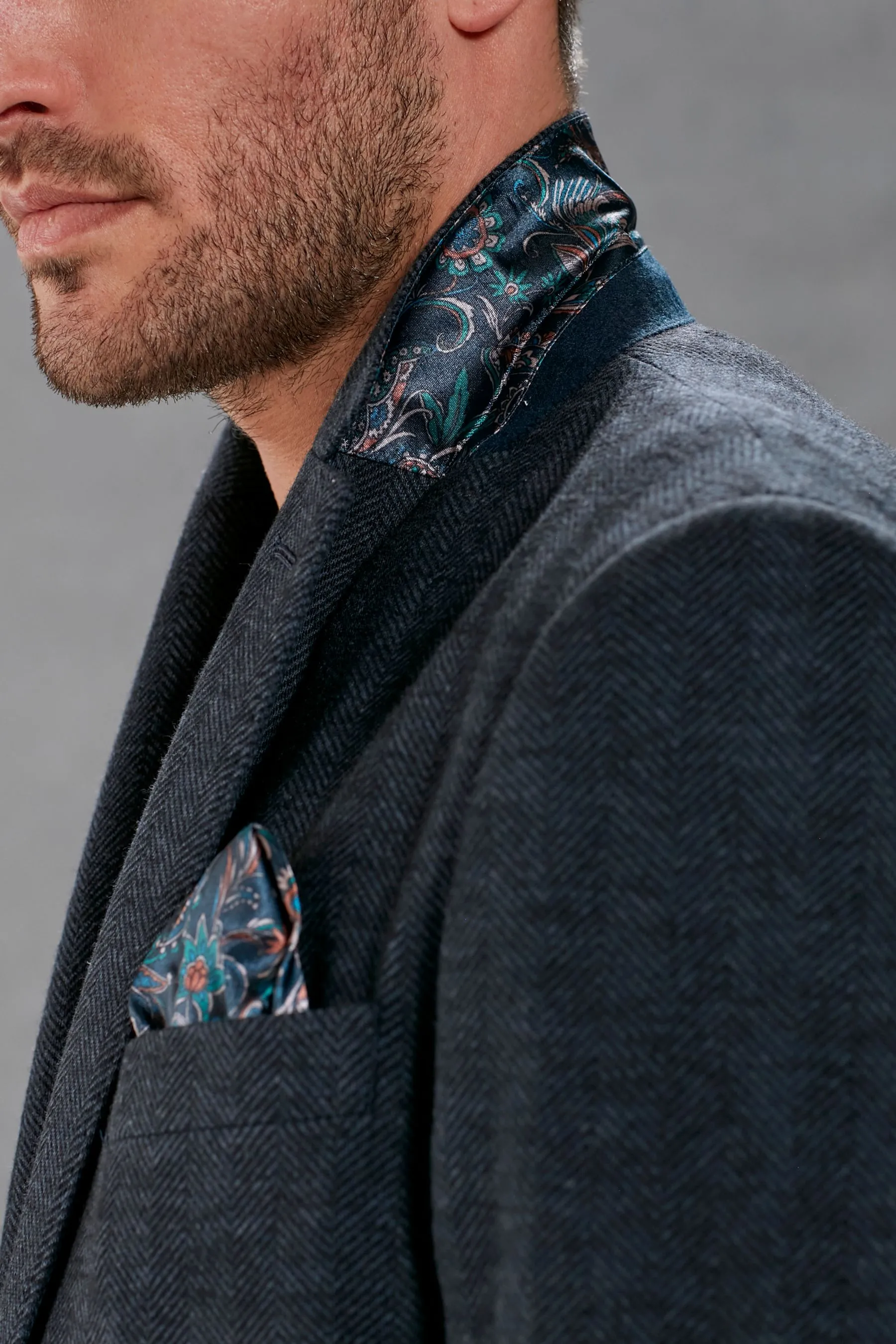 Signature - Blazer Blend in jersey e lana italiana